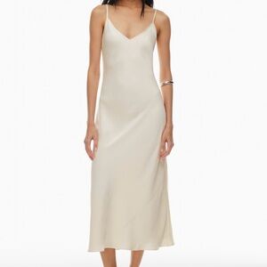 WILFRID ONLY SATIN SLIP DRESS